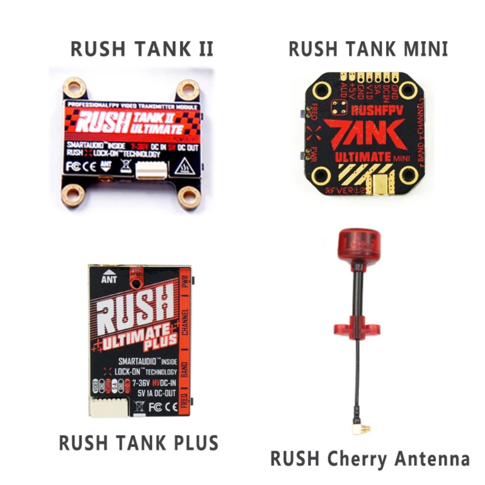 Fpv Drone Receiver - Transmisor de Video RUSH TANK Ultimate