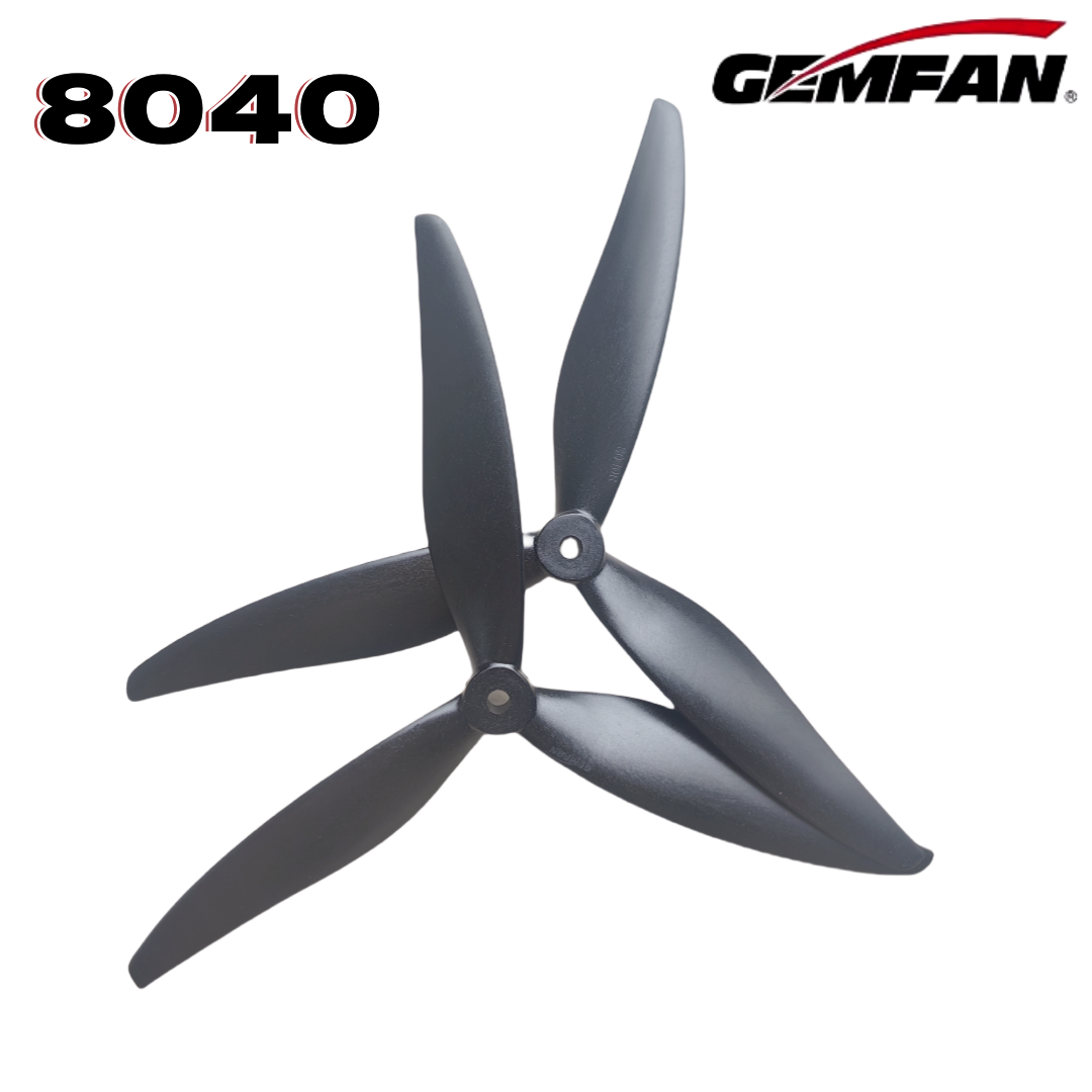 Gemfan 8040 8X4X3 hélice de 3  - Fpv Drone Motor reseña y precio