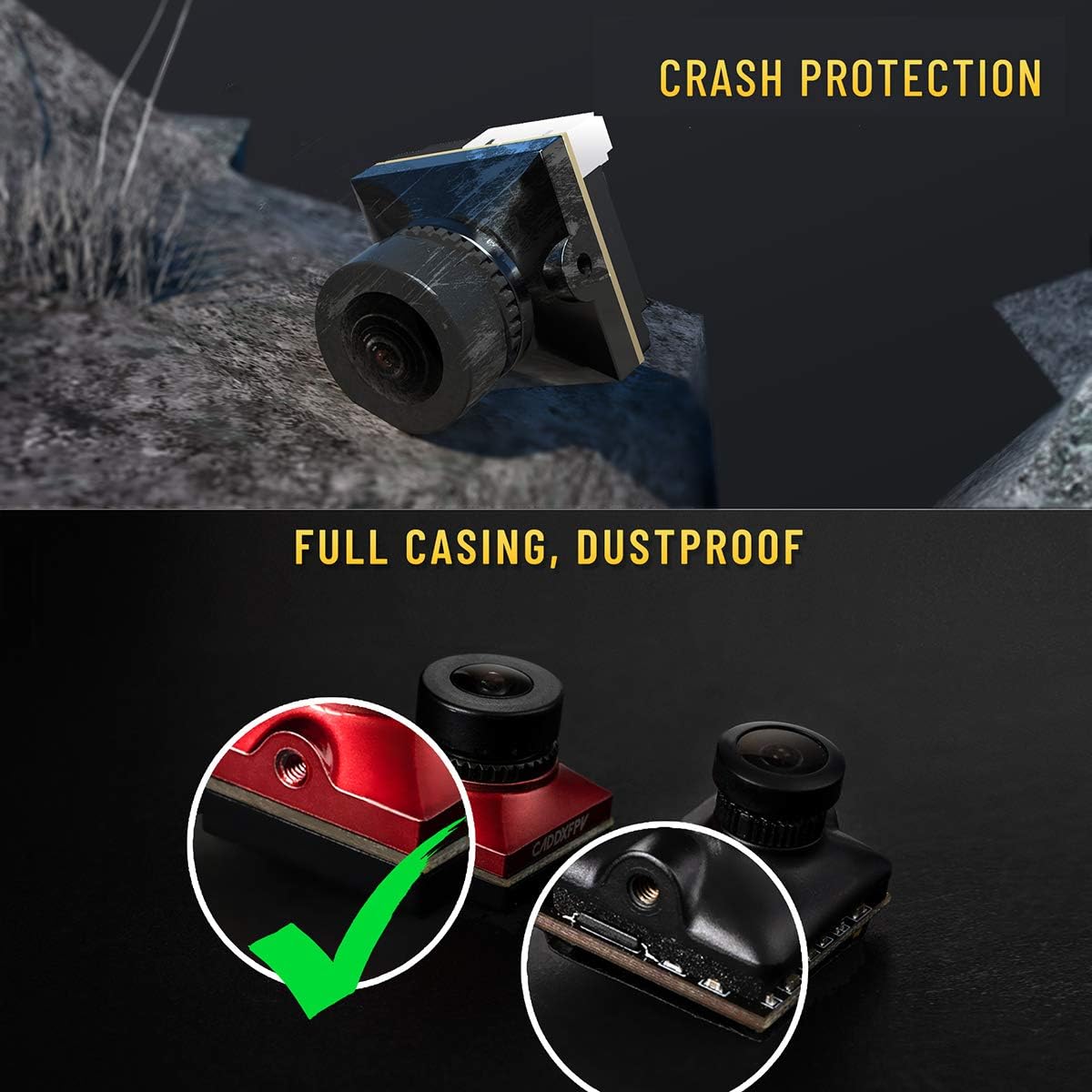 CADDX Cámara Micro FPV Ratel 2 - Fpv Drone Camera reseña y precio