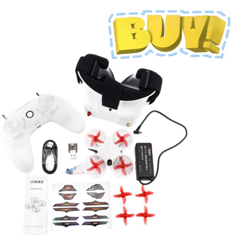 EMAX EZ Pilot 82MM Mini 5,8G D - Fpv Drone Goggles reseña y precio