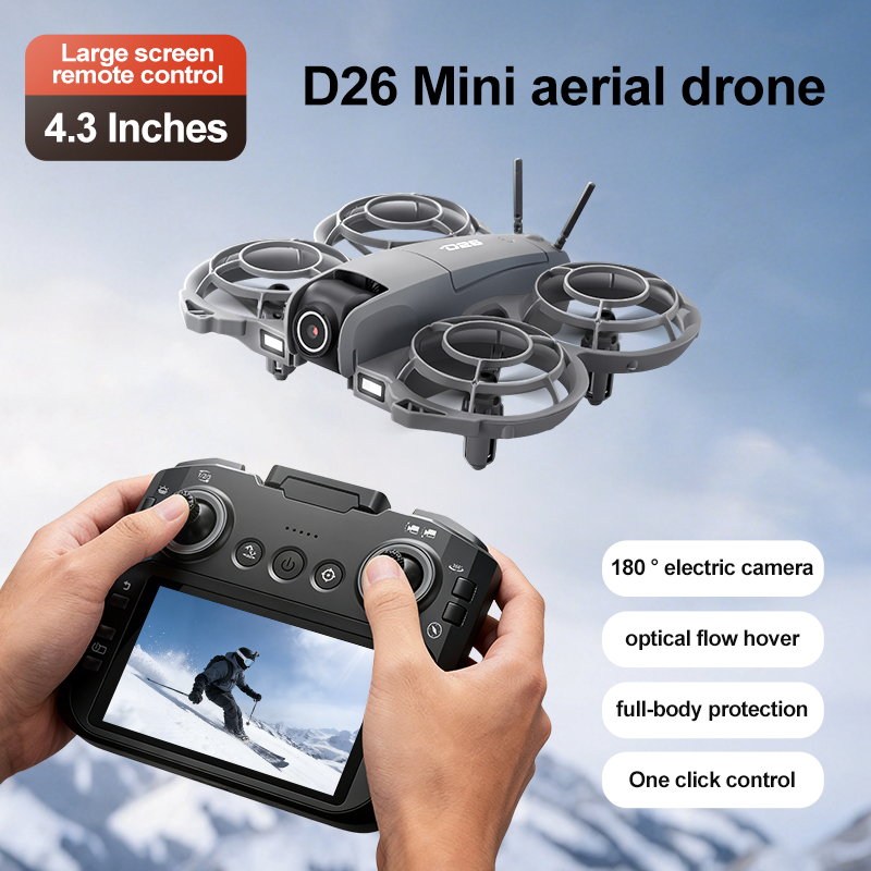 Dron D26 4K Aéreo HD 180 °   D - Fpv Drone Charger reseña y precio