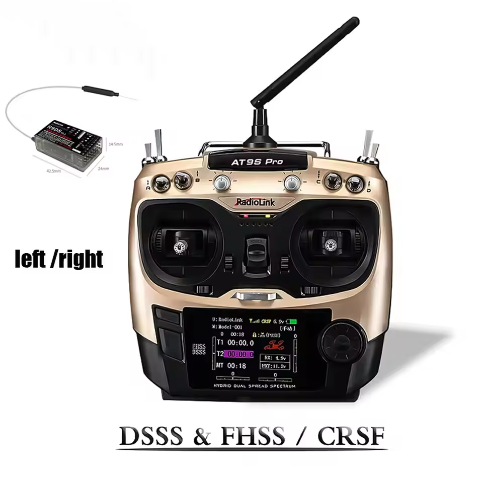 Radiolink AT9SPro 12CH 2.4G DS - Fpv Drone Receiver reseña y precio