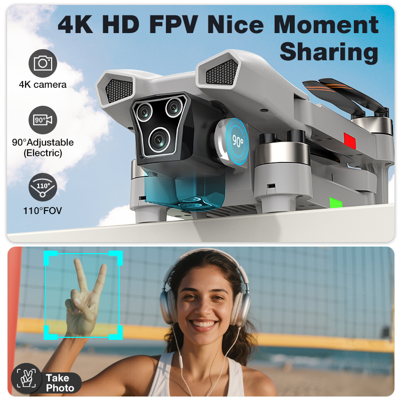 NUEVO Dron L017 Pro con Motor  - Fpv Drone Charger reseña y precio