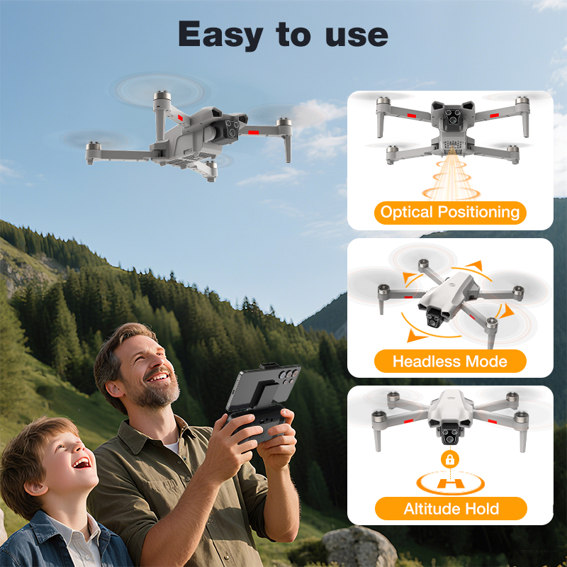 NUEVO Dron L017 Pro con Motor  - Fpv Drone Charger reseña y precio