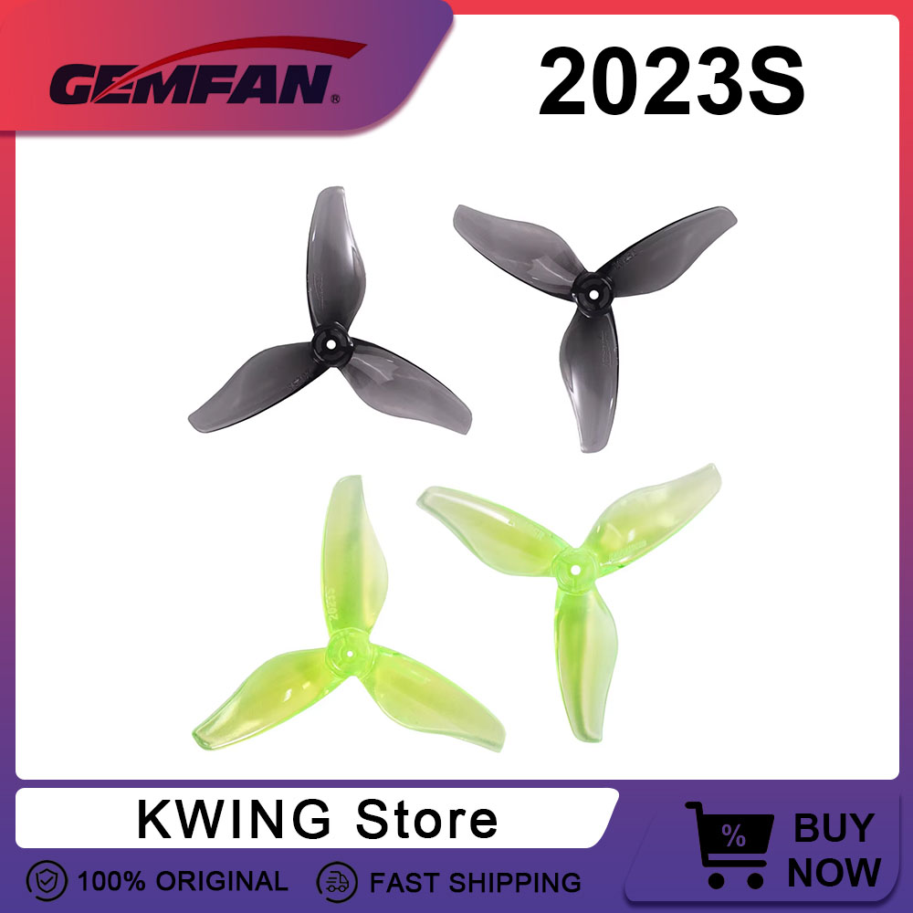 12 pares (12CW + 12CCW) Gemfan - Fpv Drone Propeller reseña y precio
