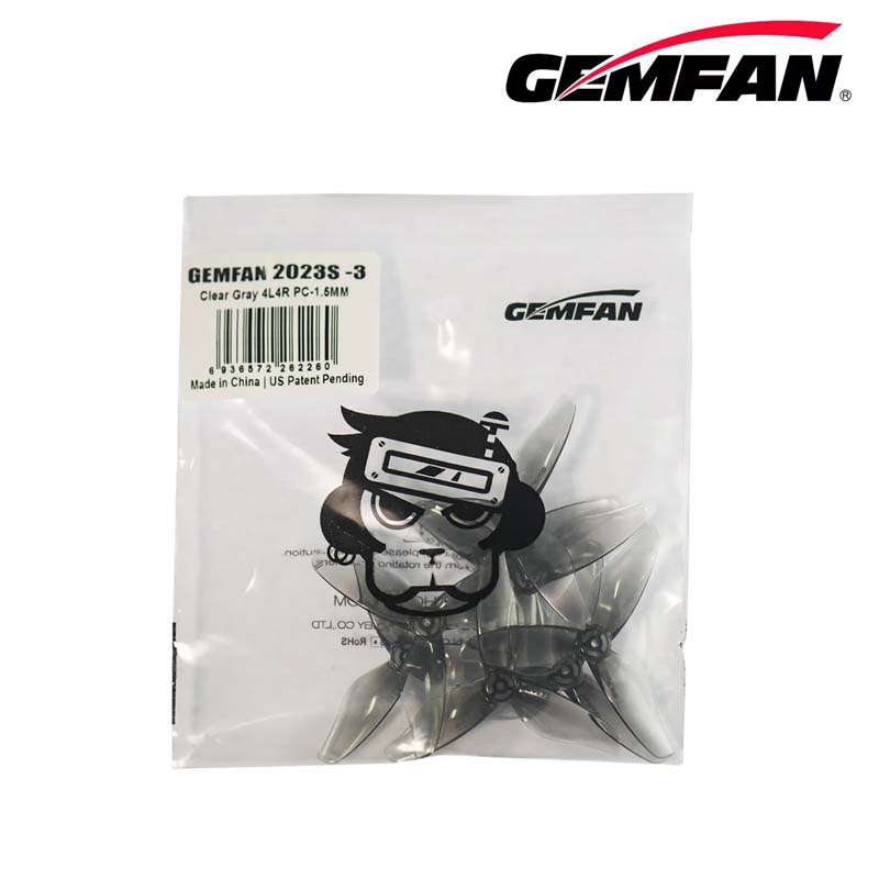 12 pares (12CW + 12CCW) Gemfan - Fpv Drone Propeller reseña y precio